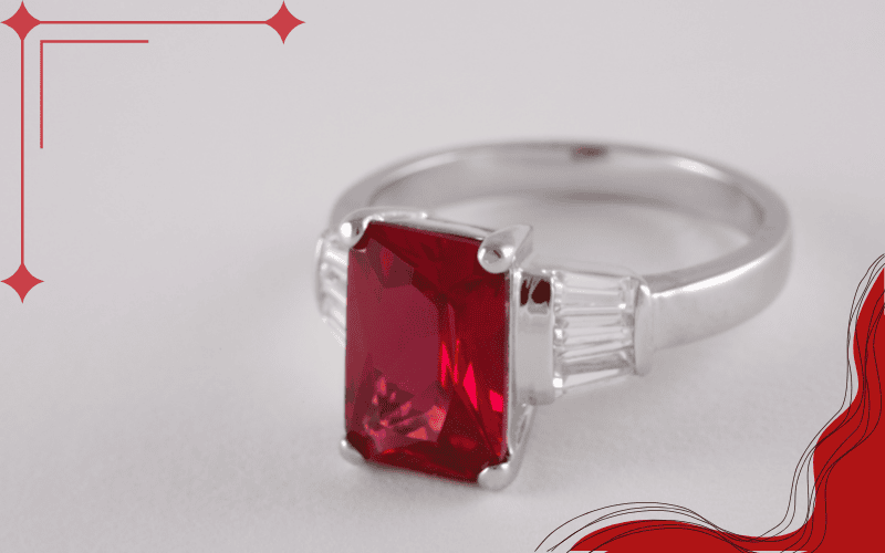 Nhẫn Ruby đơn viên cổ điển-mẫu nhẫn đá ruby nữ đẹp