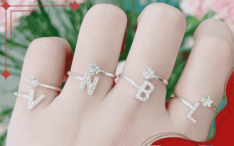Nhẫn dạng chữ cái, ký hiệu