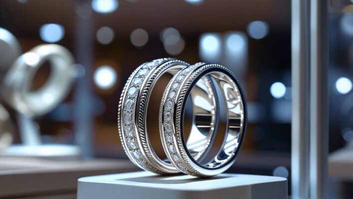 nhẫn đôi silver
