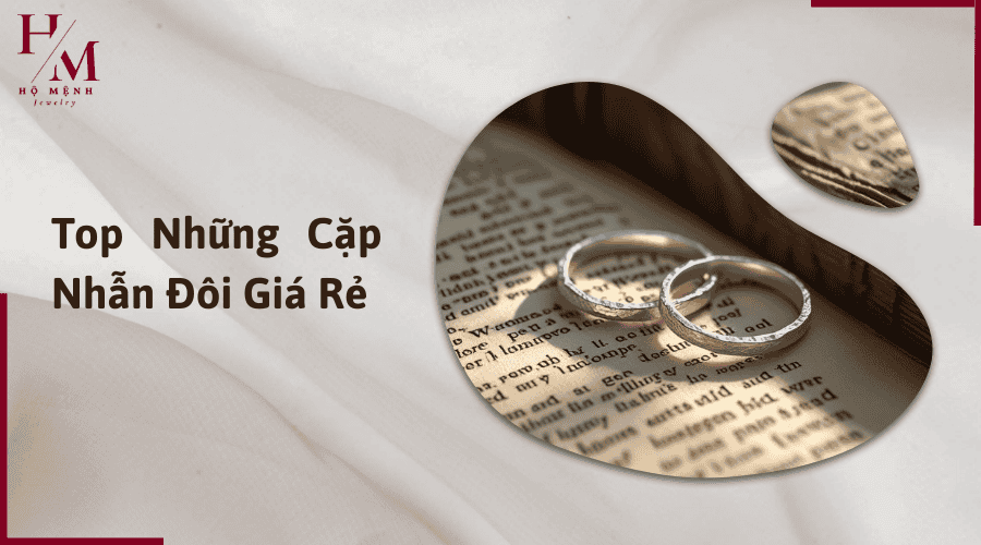 ảnh đại diện bài viết top những cặp nhẫn đôi giá rẻ