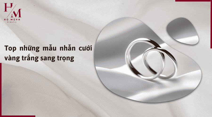 mẫu nhẫn cưới vàng trắng