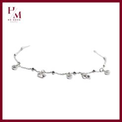 lắc chân cho nữ charm cỏ 4 lá