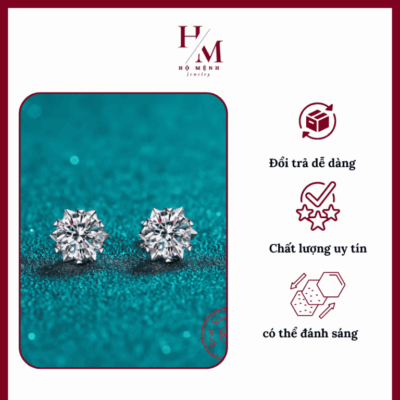 bông tai bạc bao nhiêu tiền